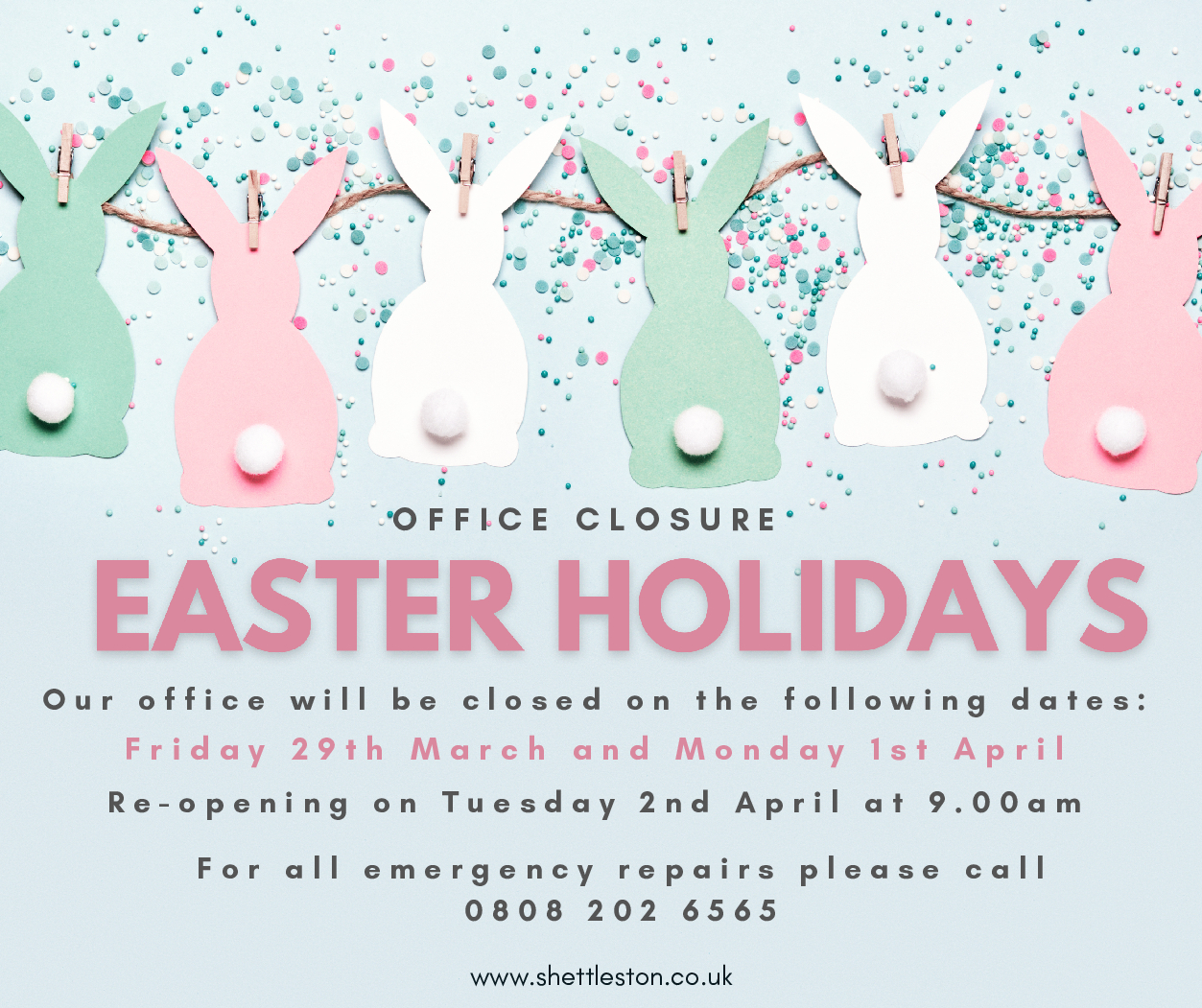 Easter Office Closure