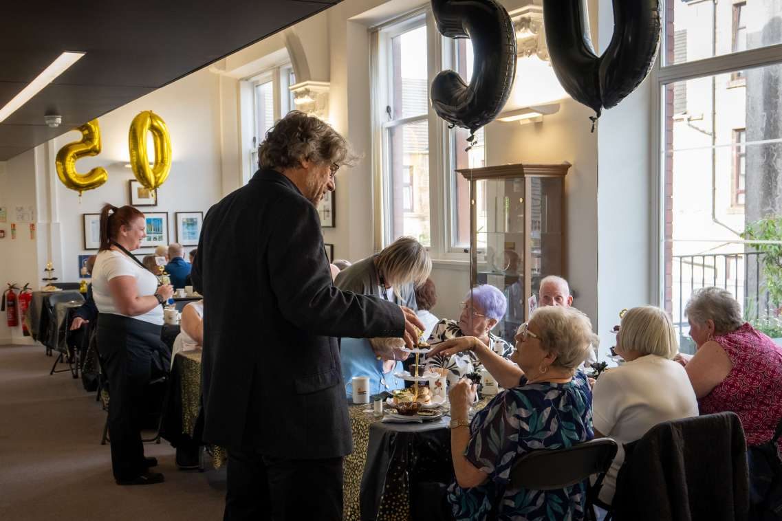 Shettleston Housing Association has launched its 50th anniversary celebrations with a tea party for its longest-standing tenants