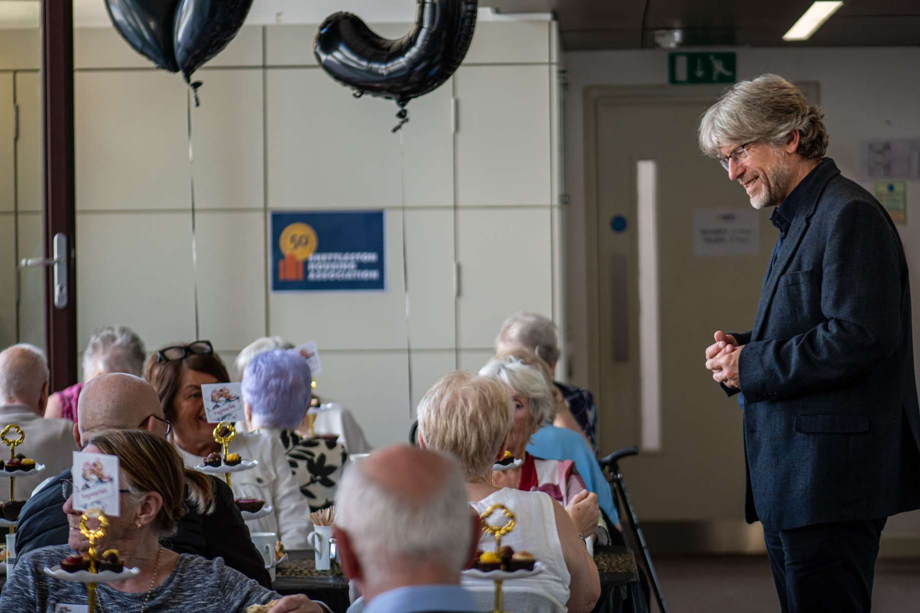 Shettleston Housing Association has launched its 50th anniversary celebrations with a tea party for its longest-standing tenants