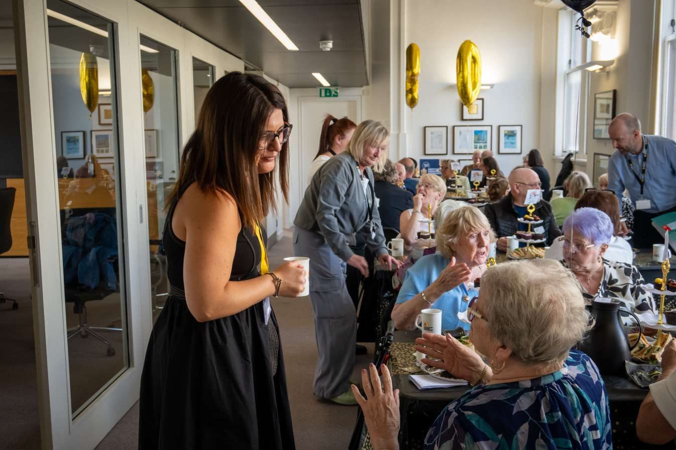 Shettleston Housing Association has launched its 50th anniversary celebrations with a tea party for its longest-standing tenants