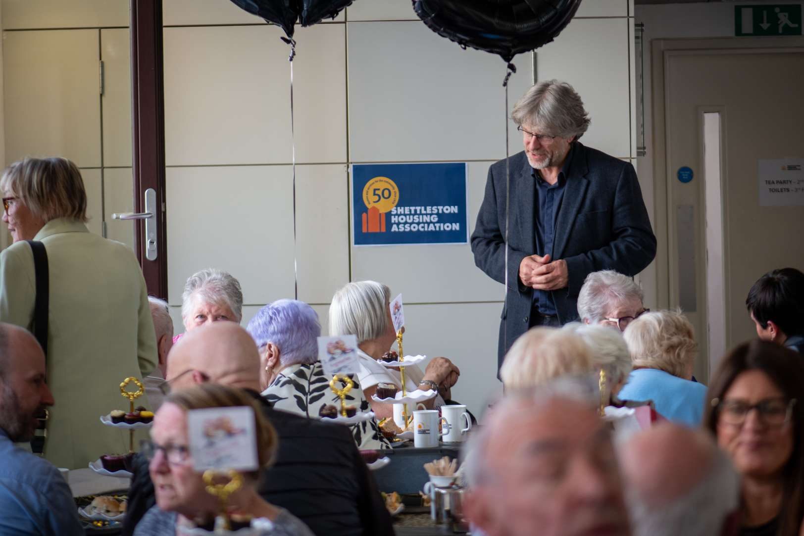 Shettleston Housing Association has launched its 50th anniversary celebrations with a tea party for its longest-standing tenants