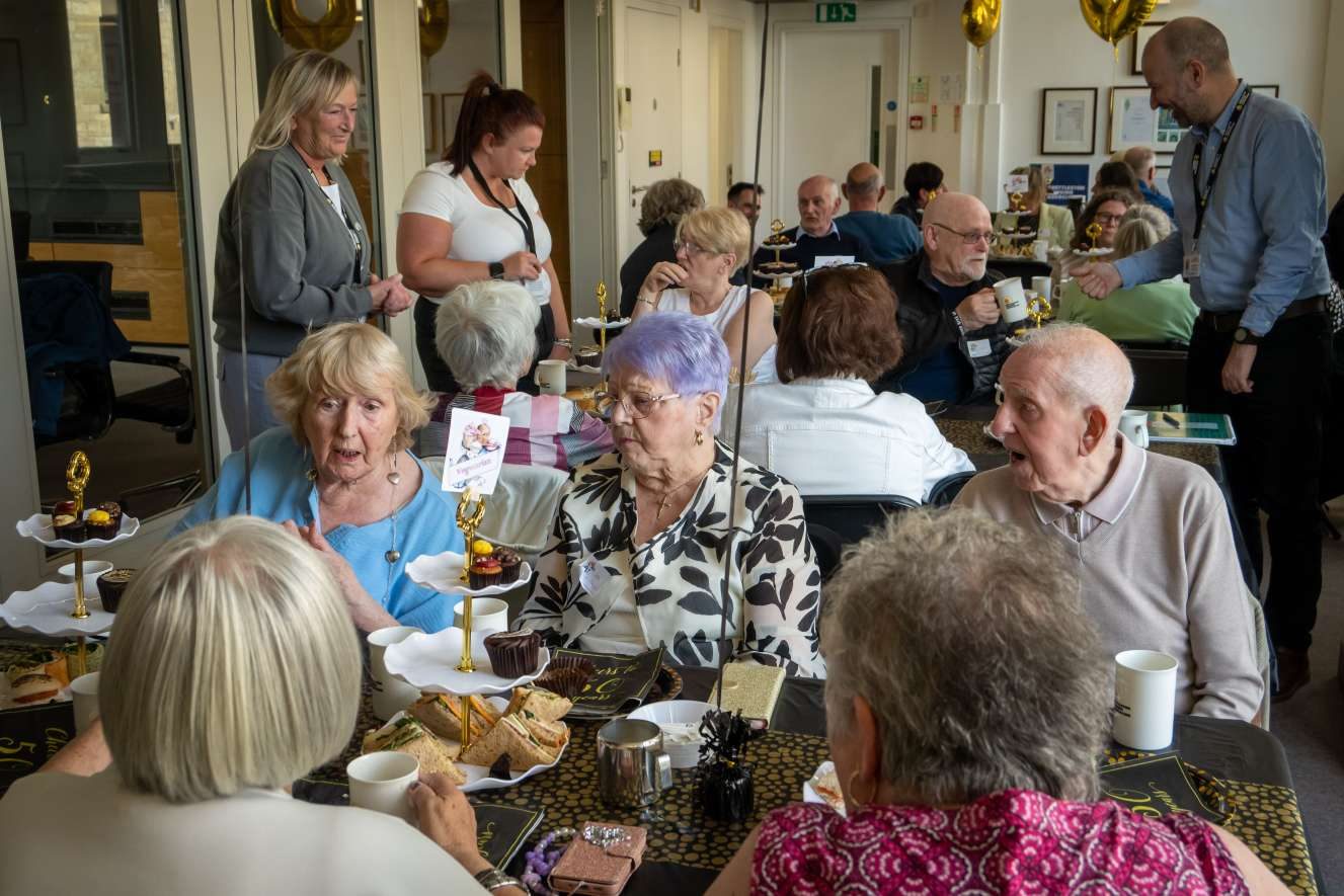 Shettleston Housing Association has launched its 50th anniversary celebrations with a tea party for its longest-standing tenants