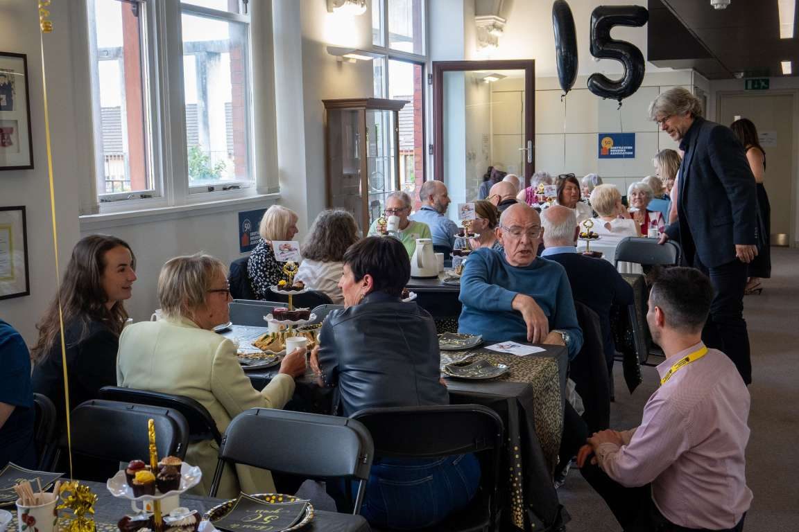Shettleston Housing Association has launched its 50th anniversary celebrations with a tea party for its longest-standing tenants