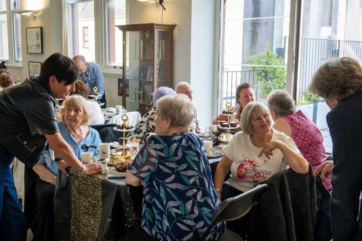 Shettleston Housing Association has launched its 50th anniversary celebrations with a tea party for its longest-standing tenants
